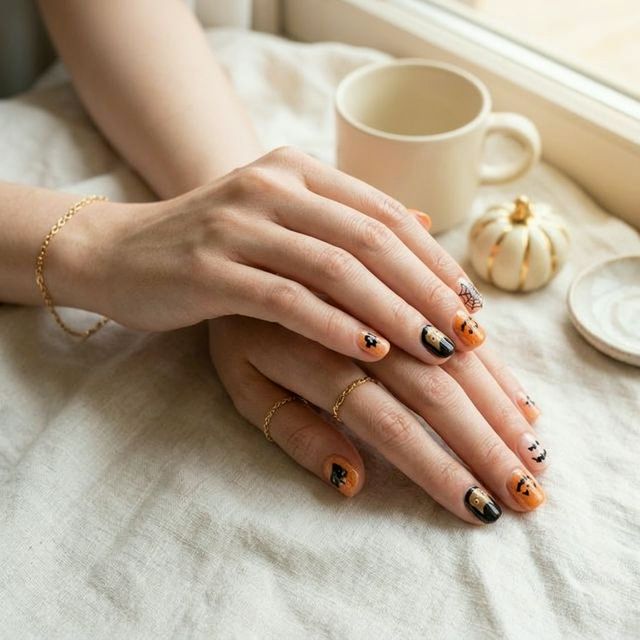ハロウィンネイル